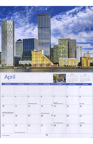 Carousel Calendars London 2023